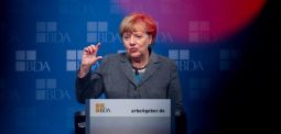 Arbeitgebertag: Angela Merkel bietet den Brexit-Briten die Stirn